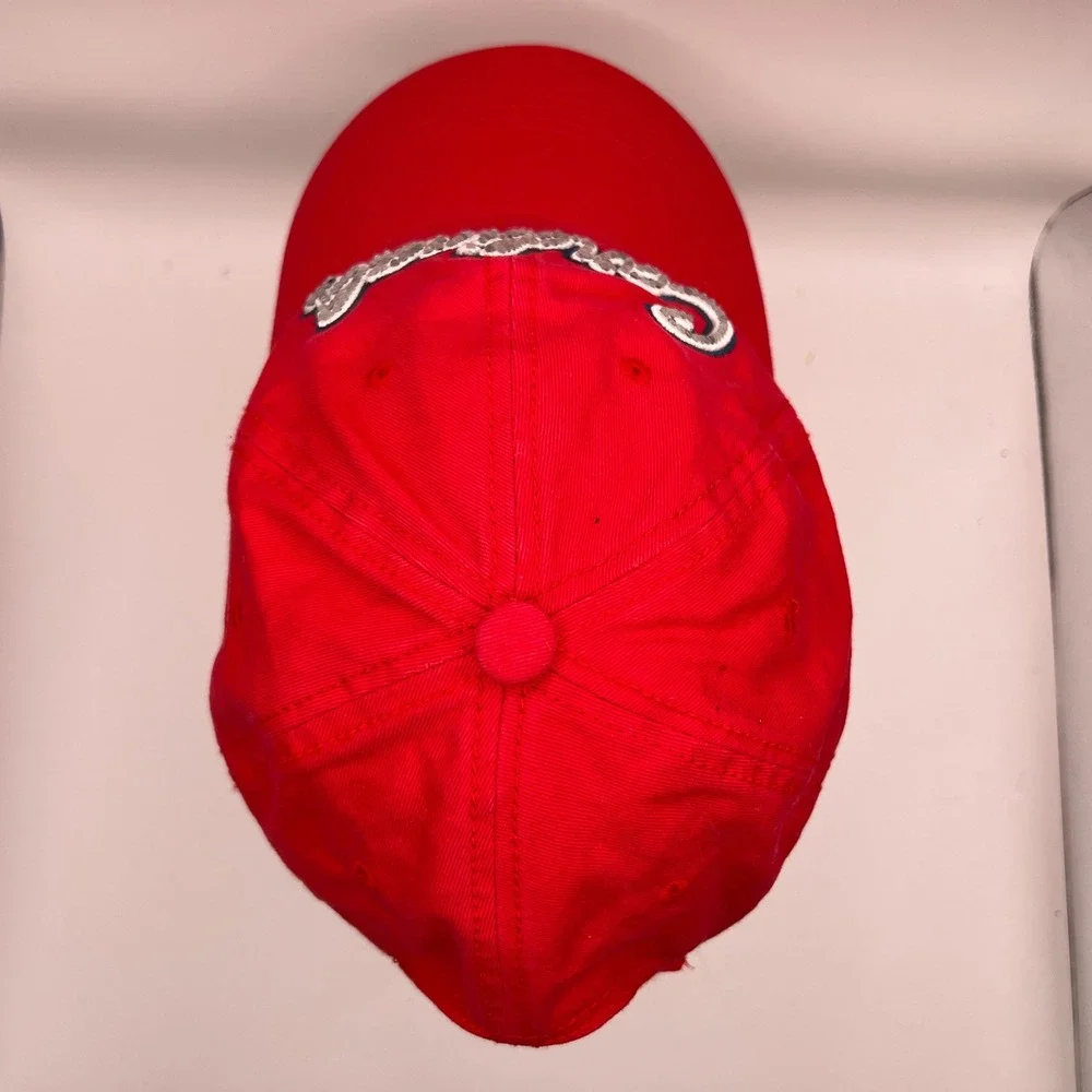 Melonwear St Louis Cardinals Red Rhinestone Script Adjustable Baseball Cap Hat